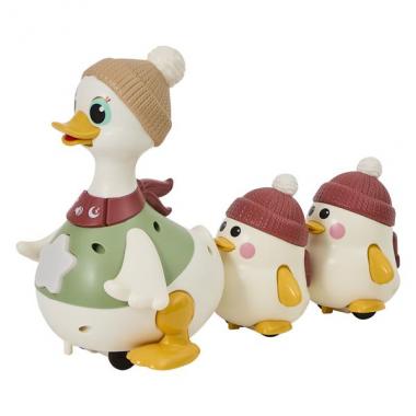 【Hola Toys】歩く！よちよちアヒルさんファミリー
