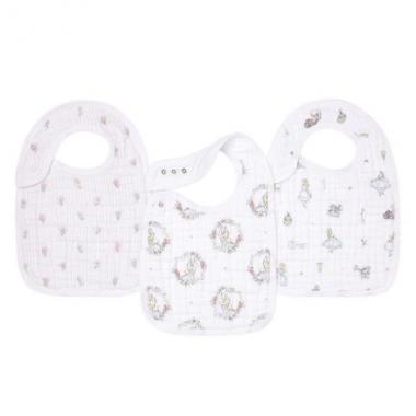 【aden + anais】スナップビブ/アリスインワンダーランド/3枚