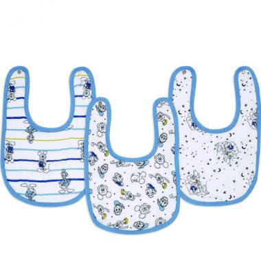 【aden + anais】スナップビブ/ミッキースターゲイザー/3枚