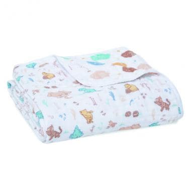 【aden + anais】ブランケット/くまのプーさん/ウィニーインザウッズ