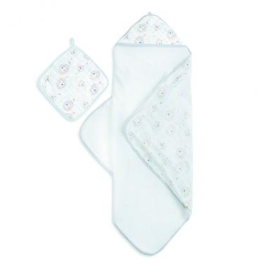 【aden + anais】フード付きタオル&ウォッシュクロスセット/リーダーオブザパック