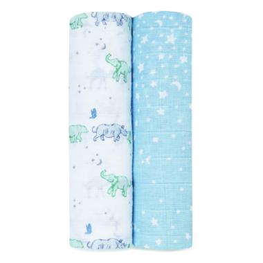 【aden + anais】スワドル/ライジングスター/2枚