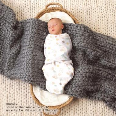 【aden + anais】ラップスワドル/くまのプーさん/ウィニー/3枚