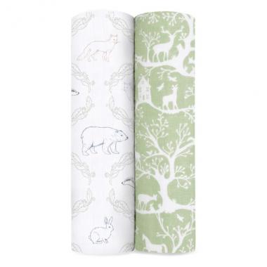 【aden + anais】スワドル/ハーモニー/2枚