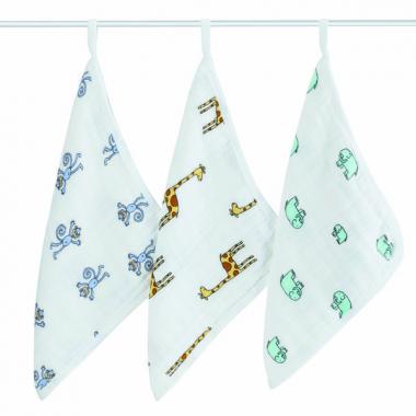 【aden + anais】ウォッシュクロス/ジャングルジャム/3枚