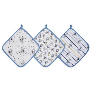 【aden + anais】ウォッシュクロス/ミッキースターゲイザー/3枚