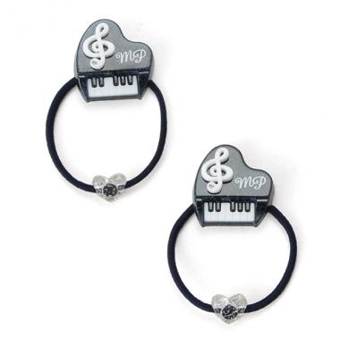 ピアノヘアポニー2個セット