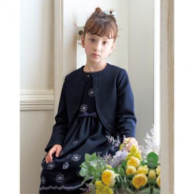 チュールつきボレロ