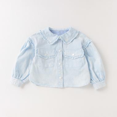 タイダイフリルジャケット