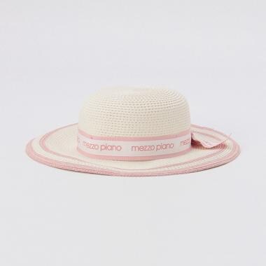 ウォッシャブル 冷感 ロゴリボンブレードハット