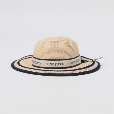 ウォッシャブル 冷感 ロゴリボンブレードハット