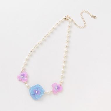 パンジーネックレス