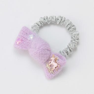 フワフワリボンユニコーンヘアポニー【日本製】