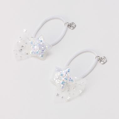 スターチュールヘアポニー2個セット【日本製】