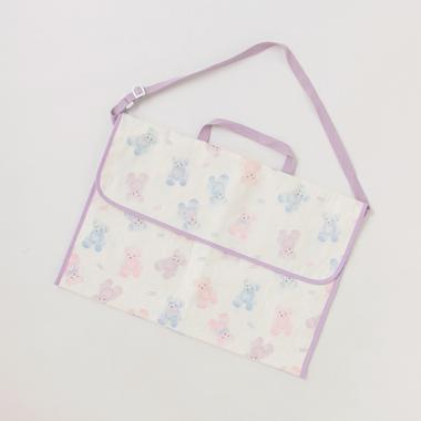 ドットマルチクマ柄防災頭巾カバー