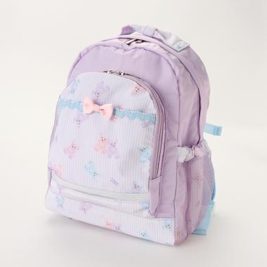 ストライプマルチクマ柄リュック(中)