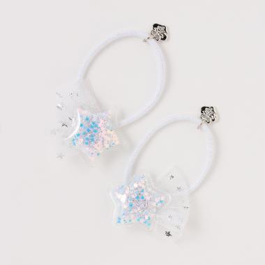 スターチュールヘアポニー2個セット