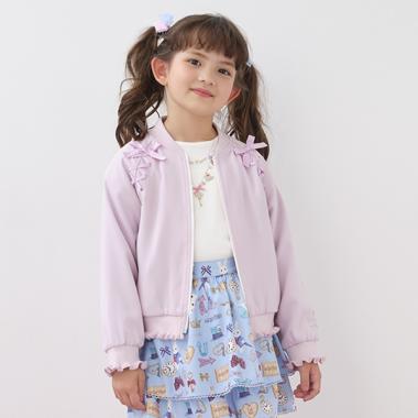 レースアップ　ブルゾン