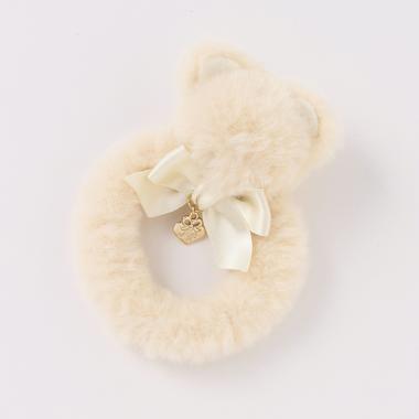 うさぎ・くま　フェイクファーヘアポニー