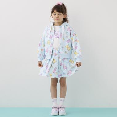 ぬいぐるみ柄スカパン