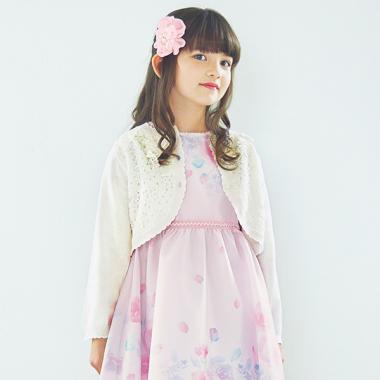 レースニットボレロ