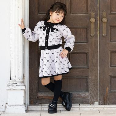 モノグラムニット　セットアップ