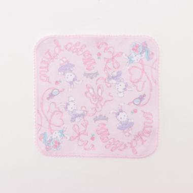 35th ウサギバレエ・ミミポポ柄　ハンドタオル