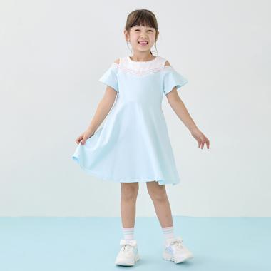 ロゴライン　カットワンピース