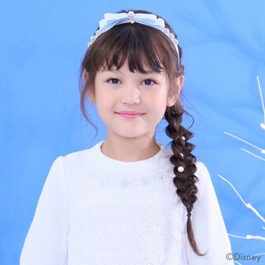 キラキラリボン　カチューシャ【日本製】