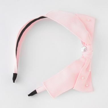 リボンパール　カチューシャ【日本製】