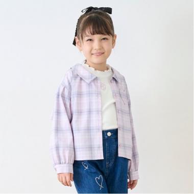 フリルシャツ　＆プチハイ半袖Tシャツ　セット