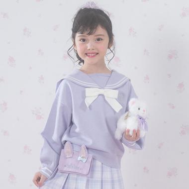 セーラー　ニットプルオーバー