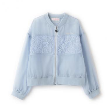 レース切替　シアーブルゾン