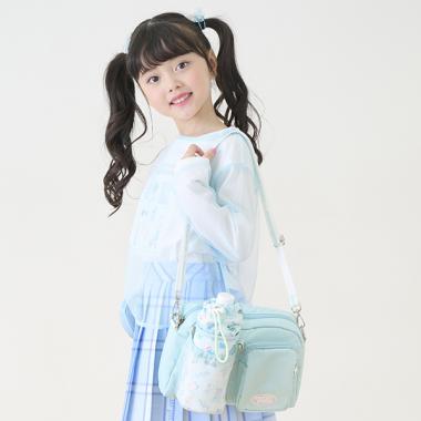 ペットボトルホルダー付ショルダーバッグ