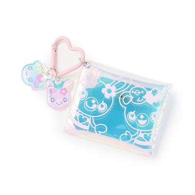 ミミポポ　カラビナ付オーロラポーチ