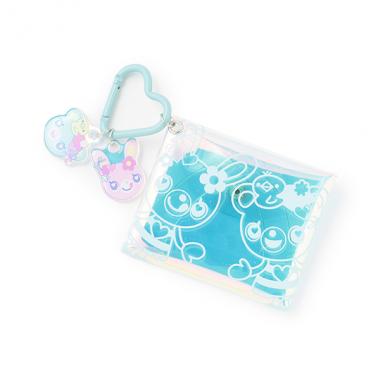 ミミポポ　カラビナ付オーロラポーチ