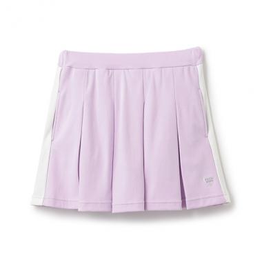 接触冷感　サイド切替ボックスプリーツスカパン