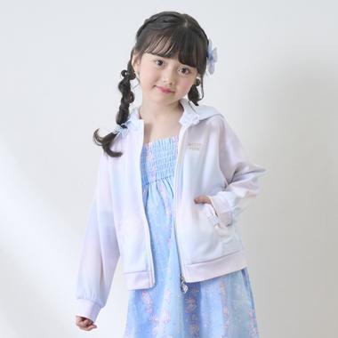 UVカット　ZIPパーカ