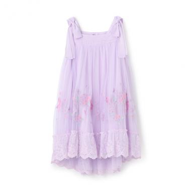 紫陽花刺しゅう　ドレス