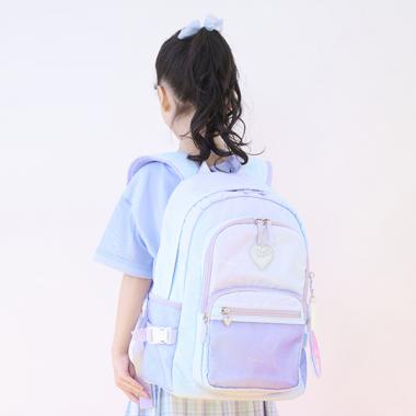 【容量約23L】ポーチつきナイロンリュック大