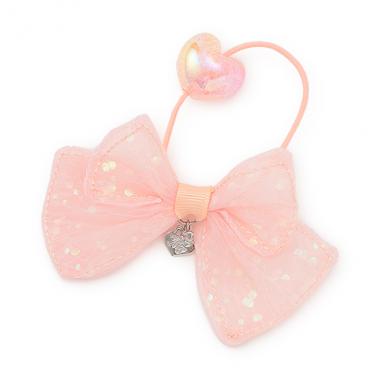 キラキラリボン　ヘアポニー