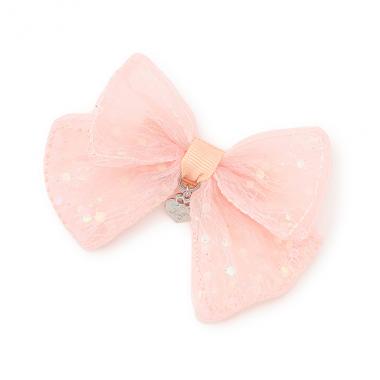 キラキラリボン　ヘアクリップ