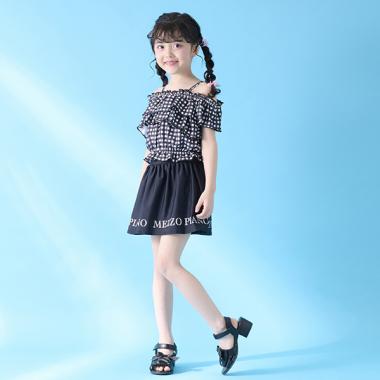 【SWIM】オフショルダーフリル　セパレート水着