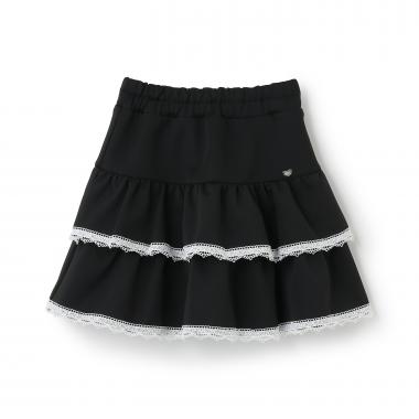 裾レース　ティアードスカパン