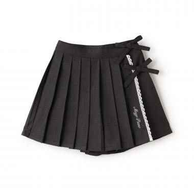 ラッププリーツ　キュロットスカート