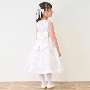 お花刺しゅう　ドレス