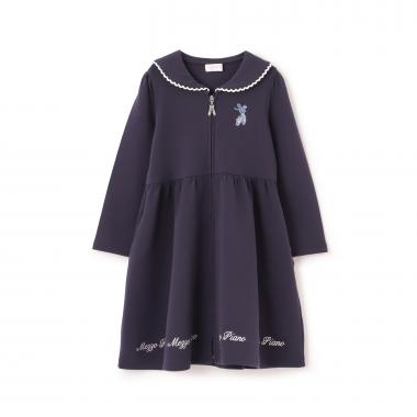 【バレエ】セーラー前開きカットワンピース