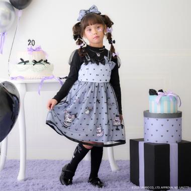 【マイメロディ/クロミ】テレコTシャツ＆ワンピースSET