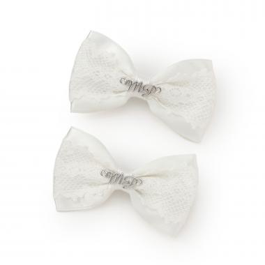 ミニリボン　ヘアクリップ2個セット