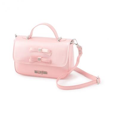 ダブルリボン　ハンドバッグ